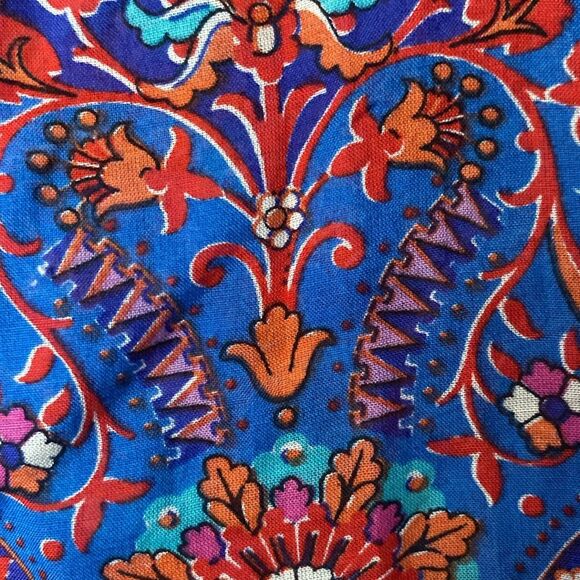 NWT New Loft Blue Floral Softened Shirt Size XS - Picture 9 of 12